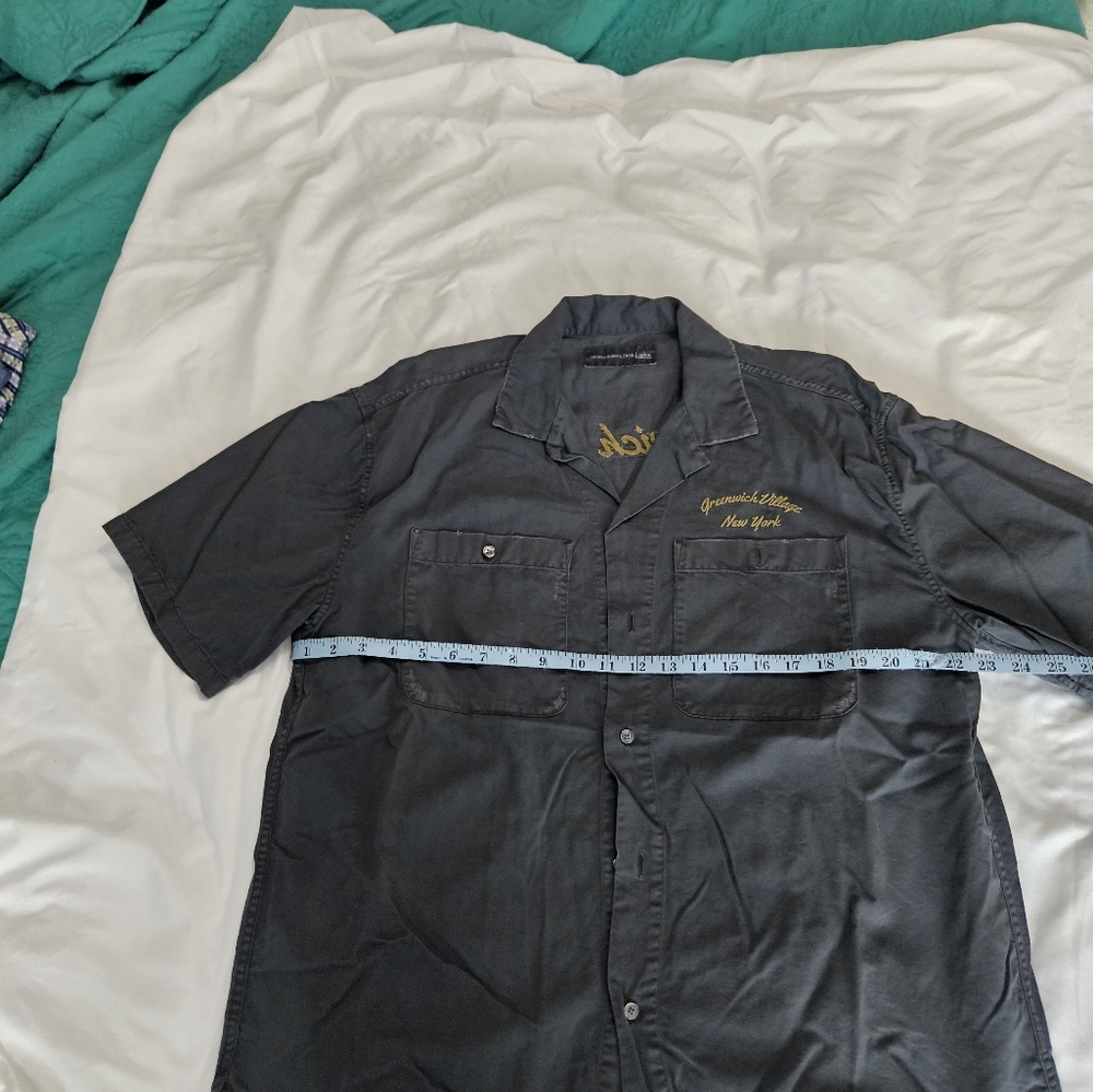 Abercrombie & Fitch Charcoal Short Sleeve Shirt